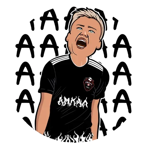 😫 Стикер «Амкал» для Telegram