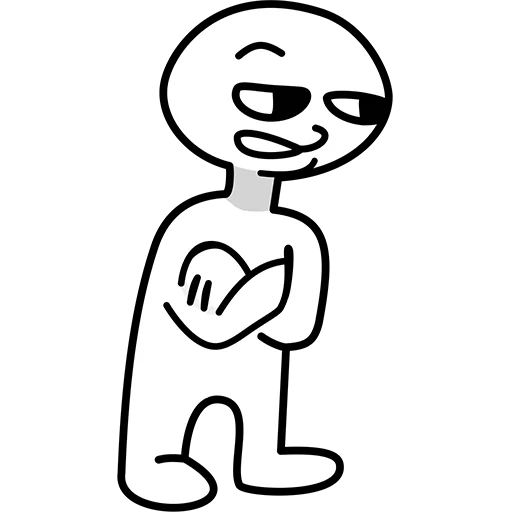 🤨 Стикер «amogus» для Telegram