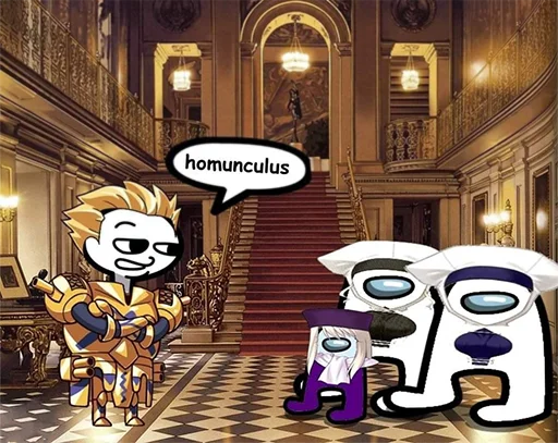 😇 Стикер «amogus» для Telegram