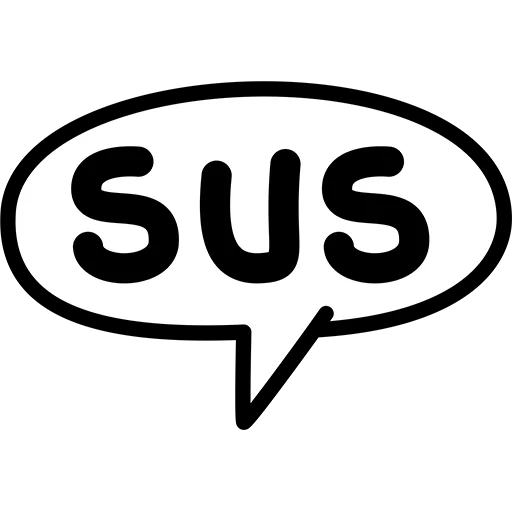 😑 Стикер «amogus» для Telegram