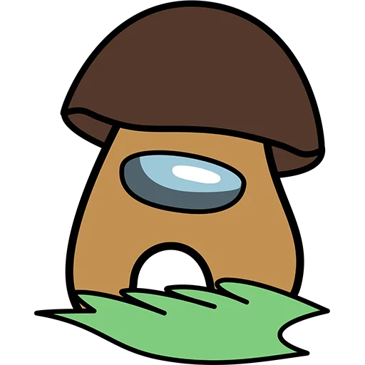 🍄 Стикер «amogus» для Telegram