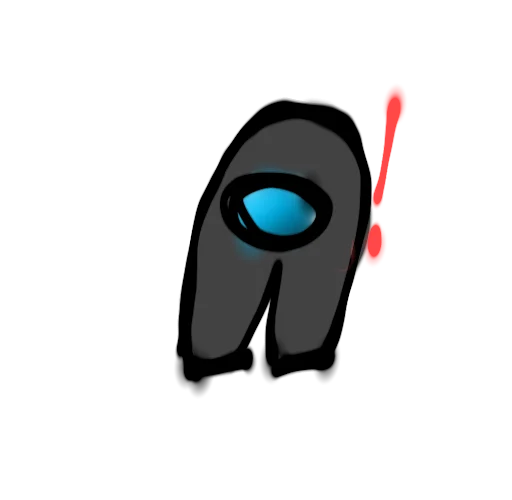 ❗ Стикер «Амогасики спать» для Telegram
