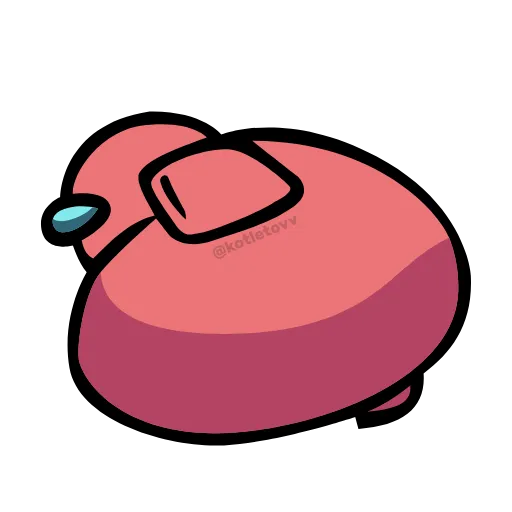 🍑 Стикер «Амонгасики» для Telegram