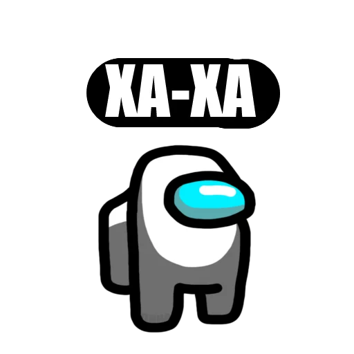 😶 Стикер «Among Us pyaka pack» для Telegram