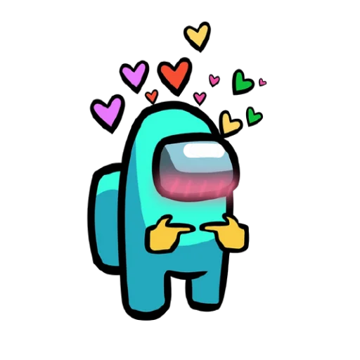 😊 Стикер «ТЫ ИМПОСТЕР» для Telegram