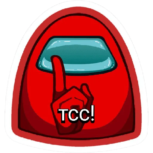 Стикерпак Among Us для Telegram
