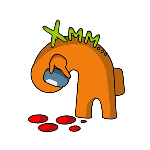 🤔 Стикер «Among Us ඞ Стикер-пак» для Telegram
