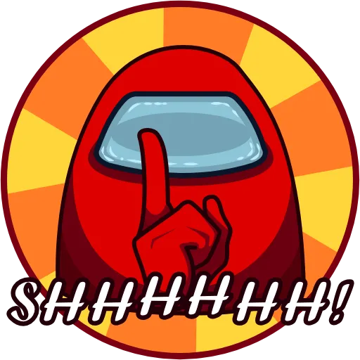 🤫 Стикер «Among Us» для Telegram