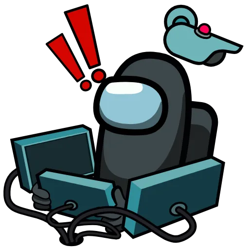 😉 Стикер «Among Us» для Telegram
