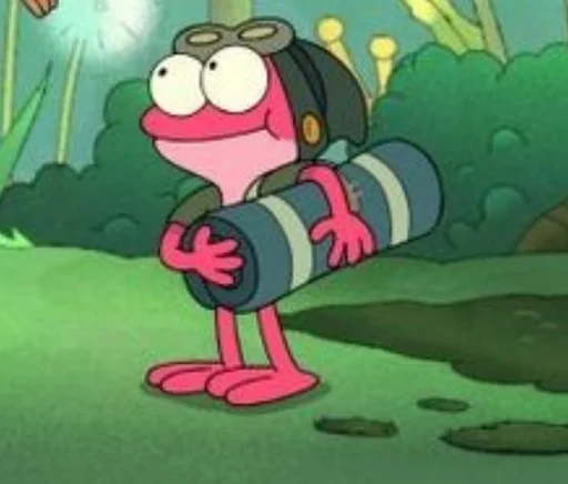 🐸 Стикер «Amphibia» для Telegram