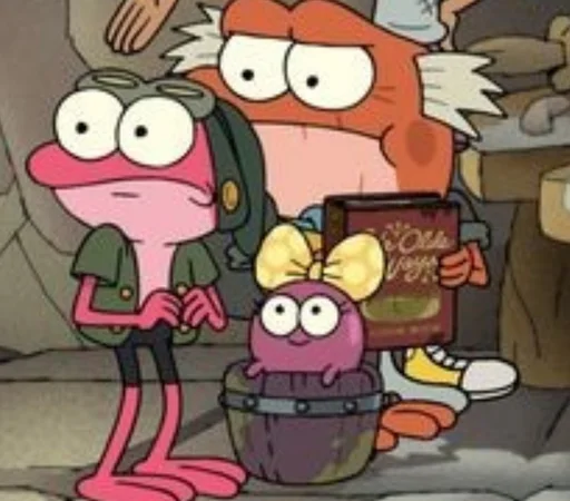 🐸 Стикер «Amphibia» для Telegram