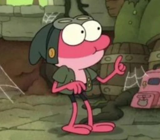 🐸 Стикер «Amphibia» для Telegram
