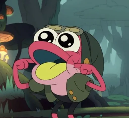 🐸 Стикер «Amphibia» для Telegram