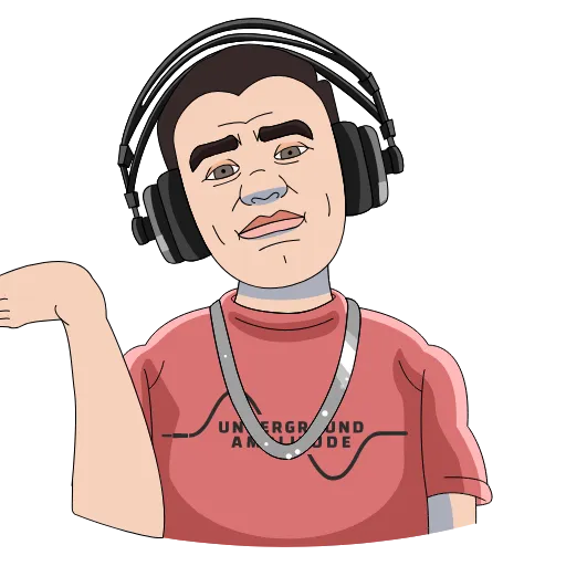 😒 Стикер «Underground Amplitude» для Telegram