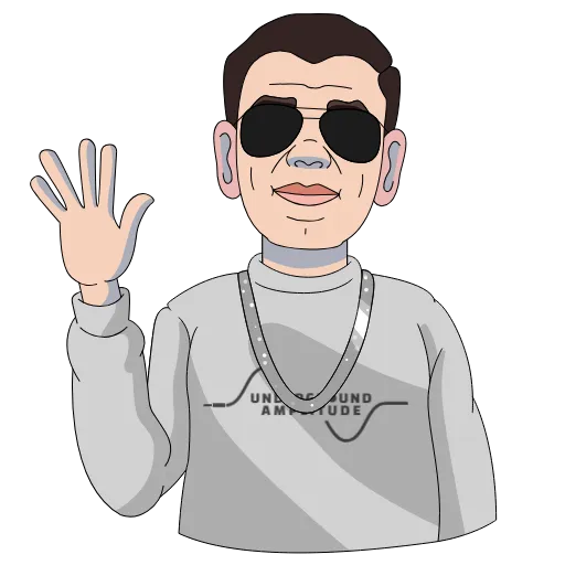 👋 Стикер «Underground Amplitude» для Telegram