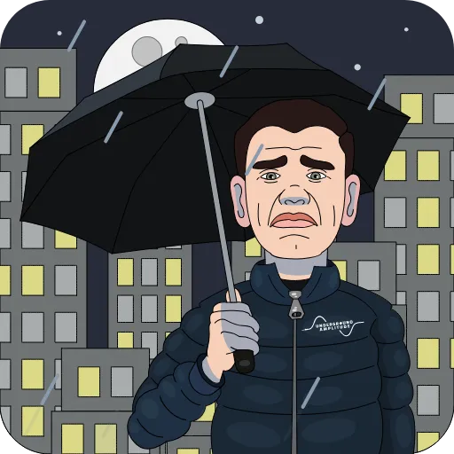 🌧️ Стикер «Underground Amplitude» для Telegram
