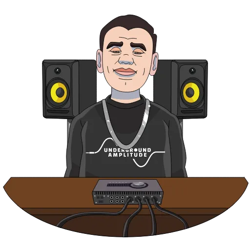 😌 Стикер «Underground Amplitude» для Telegram
