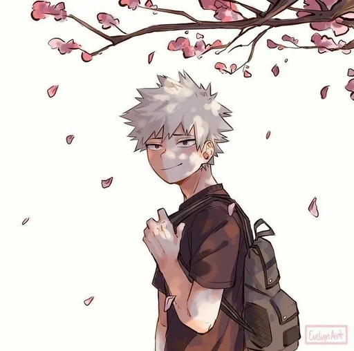 🤬 Стикер «Katsuki Bakugo» для Telegram