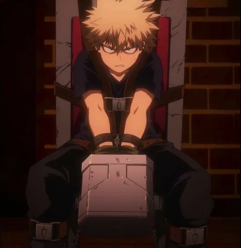 🤬 Стикер «Katsuki Bakugo» для Telegram