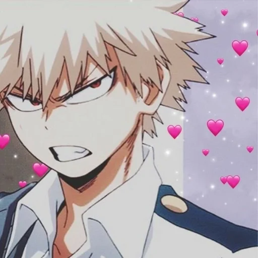 😡 Стикер «Katsuki Bakugo» для Telegram