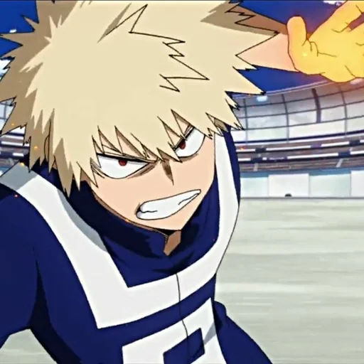 🤬 Стикер «Katsuki Bakugo» для Telegram