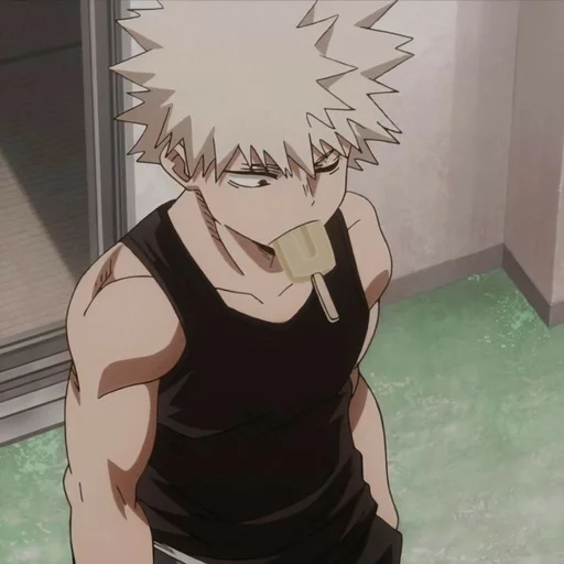 Стикерпак Katsuki Bakugo для Telegram
