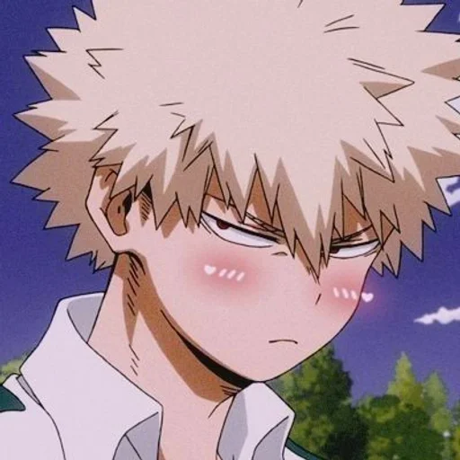 😡 Стикер «Katsuki Bakugo» для Telegram