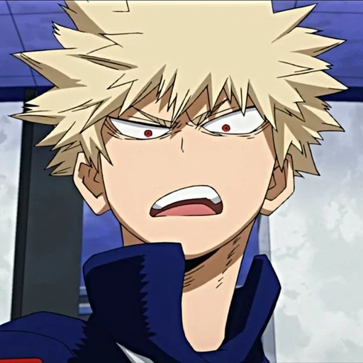 🤬 Стикер «Katsuki Bakugo» для Telegram