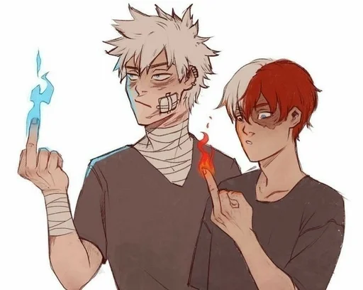 🤬 Стикер «Katsuki Bakugo» для Telegram