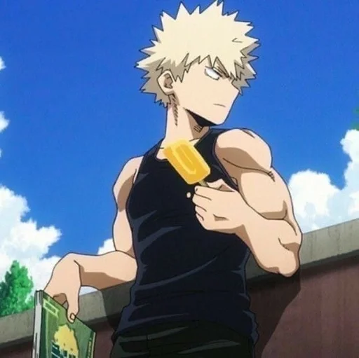 🤬 Стикер «Katsuki Bakugo» для Telegram