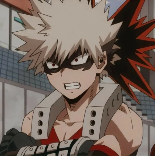 🤬 Стикер «Katsuki Bakugo» для Telegram