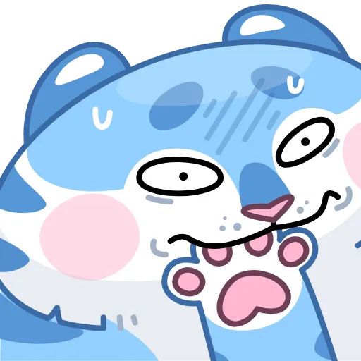 😬 Стикер «Тигр Амур» для Telegram
