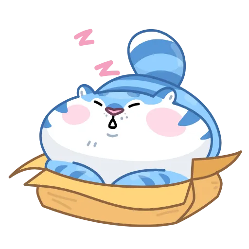 😴 Стикер «Тигр Амур» для Telegram