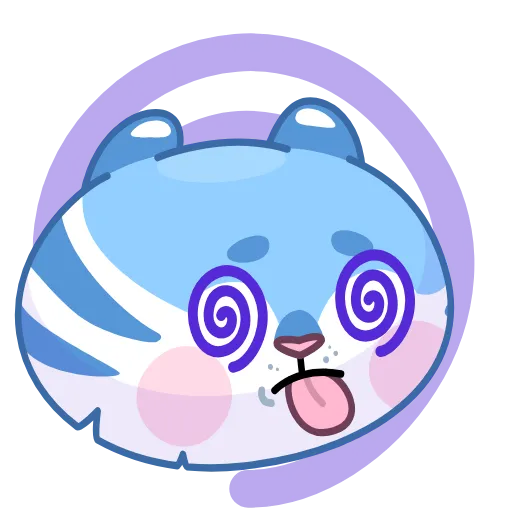 😵‍💫 Стикер «Тигр Амур» для Telegram