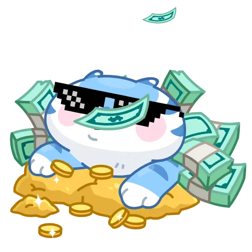 😎 Стикер «Тигр Амур» для Telegram