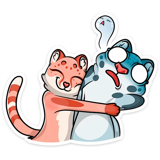 Стикер 20 Cat tenderness