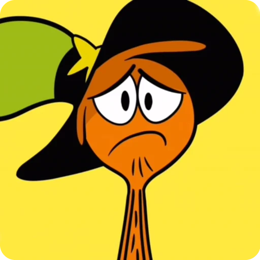 ☹️ Стикер «Wander Over Yonder» для Telegram