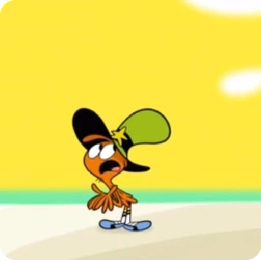 🙁 Стикер «Wander Over Yonder» для Telegram