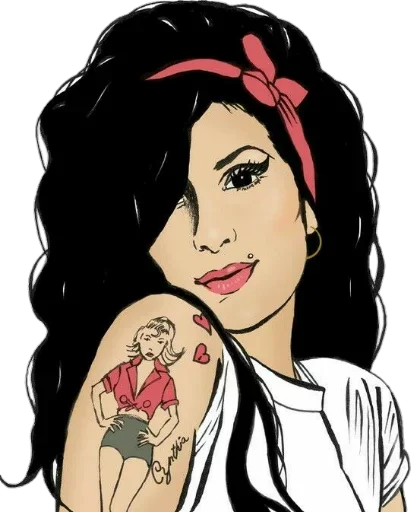 😮 Стикер «Amy» для Telegram