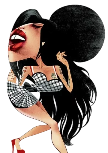 😑 Стикер «Amy» для Telegram