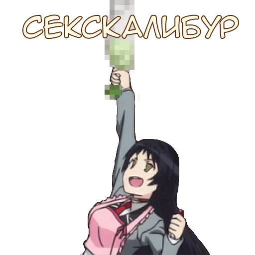 🍌 Стикер «Anime Emotion Meme» для Telegram
