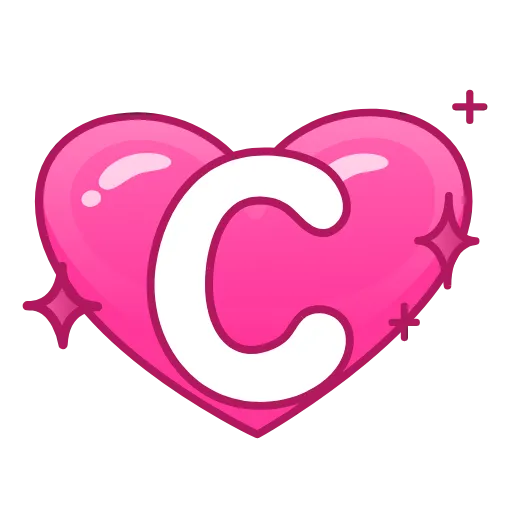 Стикер 37 Pink Love