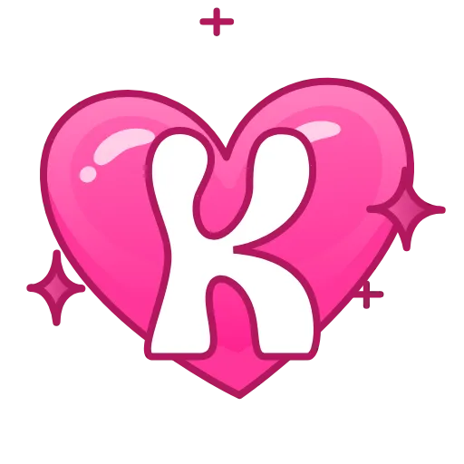 Стикер 13 Pink Love
