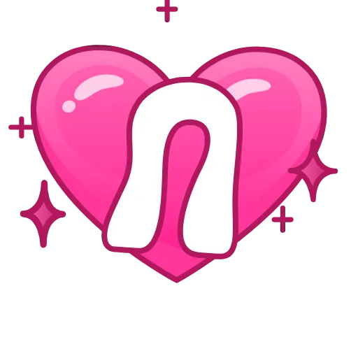 Стикер 14 Pink Love