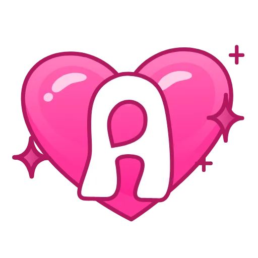 Стикер 2 Pink Love