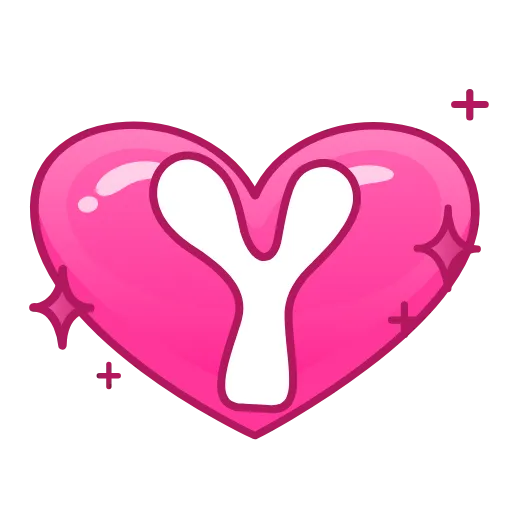 Стикер 59 Pink Love