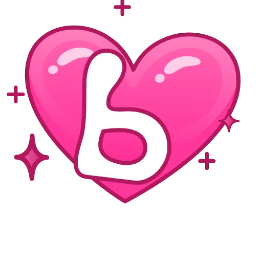 Стикер 31 Pink Love