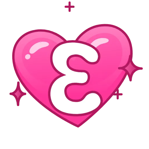 Стикер 7 Pink Love