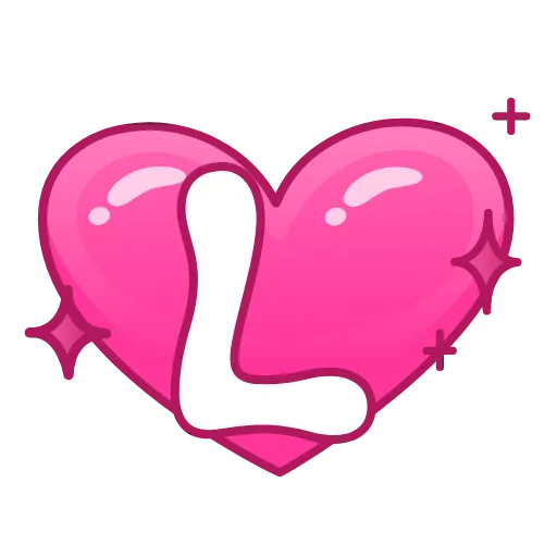 Стикер 46 Pink Love