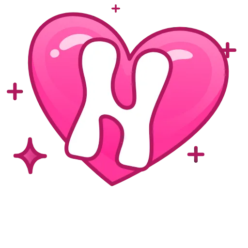 Стикер 48 Pink Love